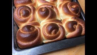 HOW TO MAKE BRIOCHE  BRIOCHE RECIPE  BRIOCHE ROSE BUNS [upl. by Ylrehc55]