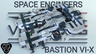 Space Engineers  Bastion VIX The Ultimate Mobile Base Powered by OPC [upl. by Fisch]