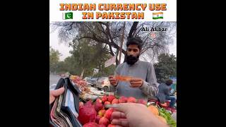 Indian Currency Use In Pakistan 🇵🇰🇮🇳 aliakbarmagsivlogs aliakbarmagsi [upl. by Arraik863]