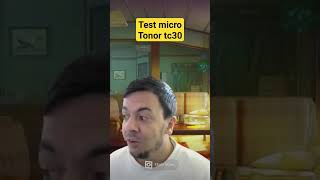 Test du Microphone TONOR TC30 tonor microphone test audio [upl. by Nepil]