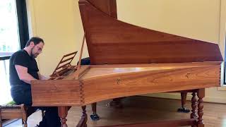 FrancoFlemish harpsichord by William Post Ross [upl. by Ninetta]