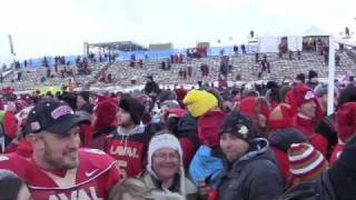 2010 Desjardins Vanier Cup Postgame Celebrations [upl. by Irakuy]