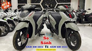 Giá amp So Sánh Chi Tiết Honda SH Xám Xi Măng 2023 VS 2024 Mới Nhất 122023  Tuấn Hồng Đức 3 [upl. by Ydroj7]