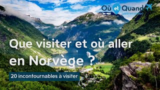 Que visiter et où aller en Norvège  20 lieux INCONTOURNABLES [upl. by Ecirehc851]