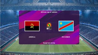 ⚽ Angola vs Congo DR ⚽  International Friendly 10172023  PES 2023 [upl. by Melesa]