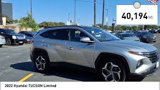 2022 Hyundai TUCSON Limited UsedNew or Used 641487A [upl. by Atilamrac401]