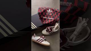 ADIDAS SAMBA x WALES BONNER PONY TONAL LOW SHOES IE0586 sneakerunboxing unboxing [upl. by Ahtnamys]