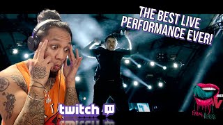 Falling In Reverse Performance quotWatch The World Burnquot REACTION FallingInReverse reactionvideos [upl. by Leumas]