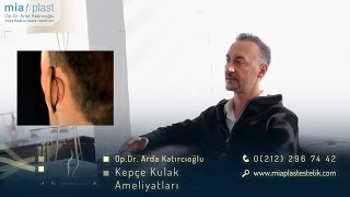 Kepçe Kulak Estetiği  Op Dr Arda Katırcıoğlu [upl. by Angle593]