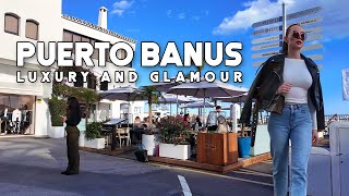 Puerto Banus Marbella Spain Luxury and Glamour March 2024 Update Costa del Sol  Málaga 4K [upl. by Ehsrop]