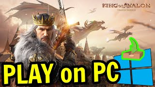 🎮 How to PLAY  King of Avalon  on PC ▶ DOWNLOAD and INSTALL Usitility2 [upl. by Beora413]