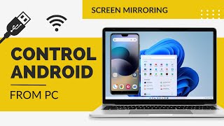 How to Control Android Phone from a PC via USB amp WiFi [upl. by Gothart]