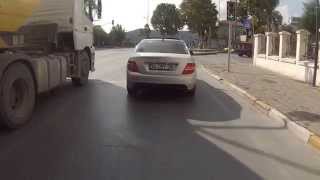 Mercedes W204 C220 Drift with GoPro [upl. by Russell]