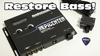 Restore your Bass AudioControls Epicenter Bass Restoration Processor [upl. by Wiseman]