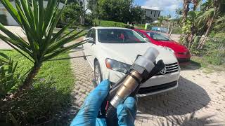 How to replace your rear O2 sensor on your 2013 Vw Passat ￼ Volkswagen P0036 H02S Bank 1 Sensor 2 [upl. by Debee]