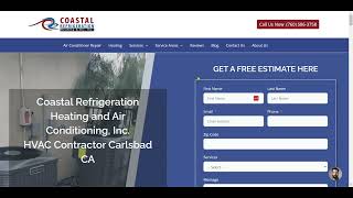 Coastal Refrigeration Heating and Air Conditioning Inc 760 5863758 [upl. by Aidni]