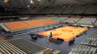 HD Time Lapse Carrier Dome Syracuse Orange [upl. by Ydnyl]