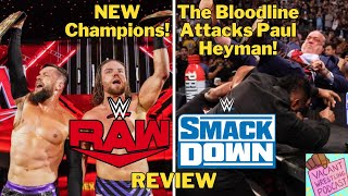 WWE Raw amp Smackdown Review Week of 6252024  NEW Champions The Bloodline ATTACKS Paul Heyman [upl. by Allemrac642]