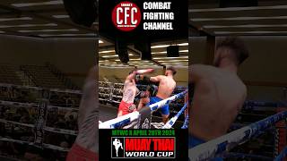 Sebastian Montalvo vs Brett Steele MTWC X Highlights muaythai combatsports kickboxing [upl. by Genvieve874]