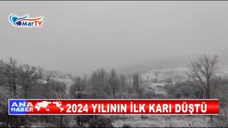 2024 YILININ İLK KARI DÜŞTÜ [upl. by Maury]