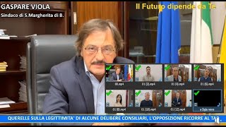 03112024 SANTA MARGHERITA B –E querelle tra Sindaco ed opposizione sul ricorso al Tar [upl. by Ellenor807]