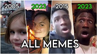 All recreated memes in one video  Then vs Now [upl. by Olodort]