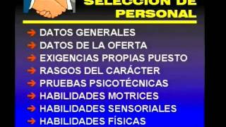 Dirección empresarial y calidad total 15 Reclutamiento y selección de personal [upl. by Attelahs]