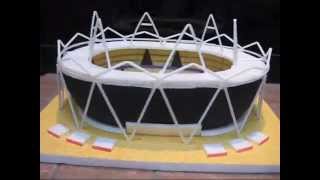 Maqueta de Estadio Olimpico [upl. by Ariem]