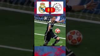 Real Madrid vs Ajax at Bernabeu Stadium shorts footballmatch [upl. by Cochrane286]