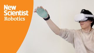 Smart glove enhances your sense of touch in virtual reality [upl. by Ringsmuth]