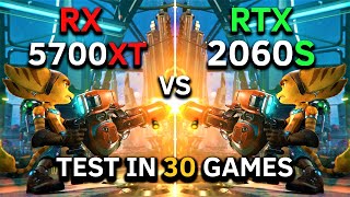 RTX 2060 SUPER vs RX 5700 XT  Test In 30 Games at 1080p  2024 [upl. by Zaid]