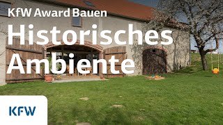 Ausbau einer historischen Scheune  KfW Award Bauen 2015 1 Platz [upl. by Buskus]