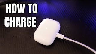 How To Charge Airpods Pro Wireless Charging Case [upl. by Ellingston]