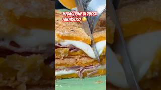 Medaglione di zucca ripieno fantastico ricetta in 1 minuto [upl. by Hong]