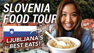 Slovenian Food Tour in Ljubljana Slovenia Ultimate Guide 🇸🇮 [upl. by Vig]