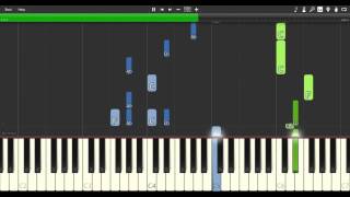 kanonkazewomattahi  Synthesia Piano cover [upl. by Acceb]