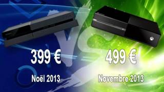 Xbox One VS PS4  Laquelle choisir [upl. by Brande296]