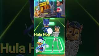 PJ Mask Vs D Skeleton Paw Patrol VS Donald Duck Transformation Coffin Dance 🪩 Tiles Hop [upl. by Alek]