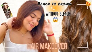 How I Colour My Hair at Home UNDER ₹149 😱  Garnier Hair Color Golden Brown 73  Without Bleach [upl. by Cathyleen]