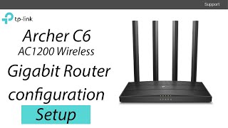 TPLink Archer C6 Setup and Configuration [upl. by Nroht]