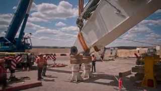 Liebherr  R 9800 Mining Excavator Ship to Site Timelapse [upl. by Odnalro664]