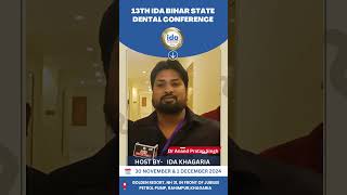 13th IDA Bihar State Dental Conference KhagariaBihar [upl. by Bunker744]