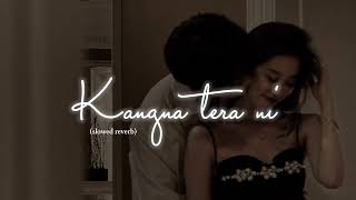 Kangna Tera Ni  Slowed reverb [upl. by Derreg97]