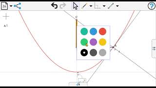 Parabola Normal Intersection with Axis [upl. by Trask]