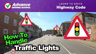 How To Handle Traffic Lights  Learn to drive Highway Code [upl. by Seek]