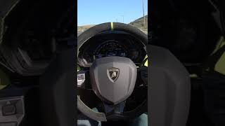 2020 Lamborghini Aventador SVJ Roadster POV Test Drive Shorts [upl. by Akineg103]