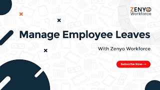 Manage Employee Leaves Training Video [upl. by Ras]