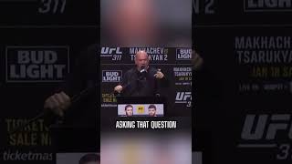 Dana White in bizarre situation in front of Islam Makhachev ufc [upl. by Bel]