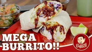 Burrito de Camarón Receta Fácil  El Guzii [upl. by Epifano228]