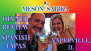 Celebrating our 15th Wedding Anniversary at Meson Sabika in Naperville IL [upl. by Sholeen]